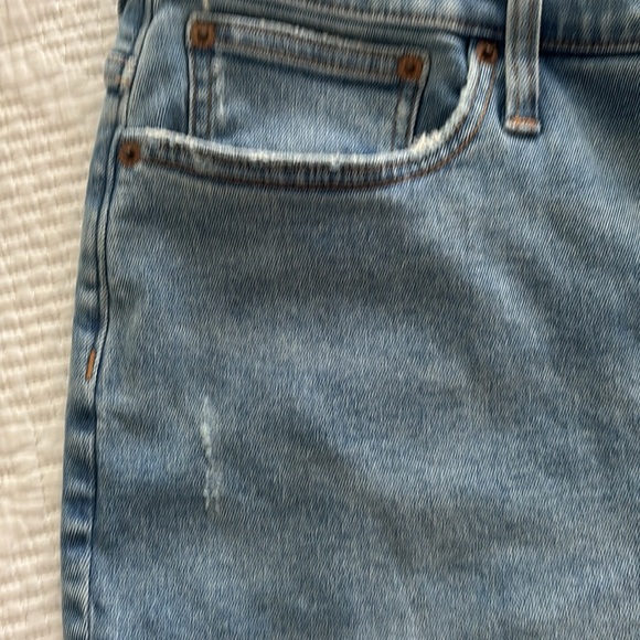 J. Crew Petite High Rise Flare Crop Jean All Day Stretch 35P/18P Sun Lake Wash - Picture 14 of 15